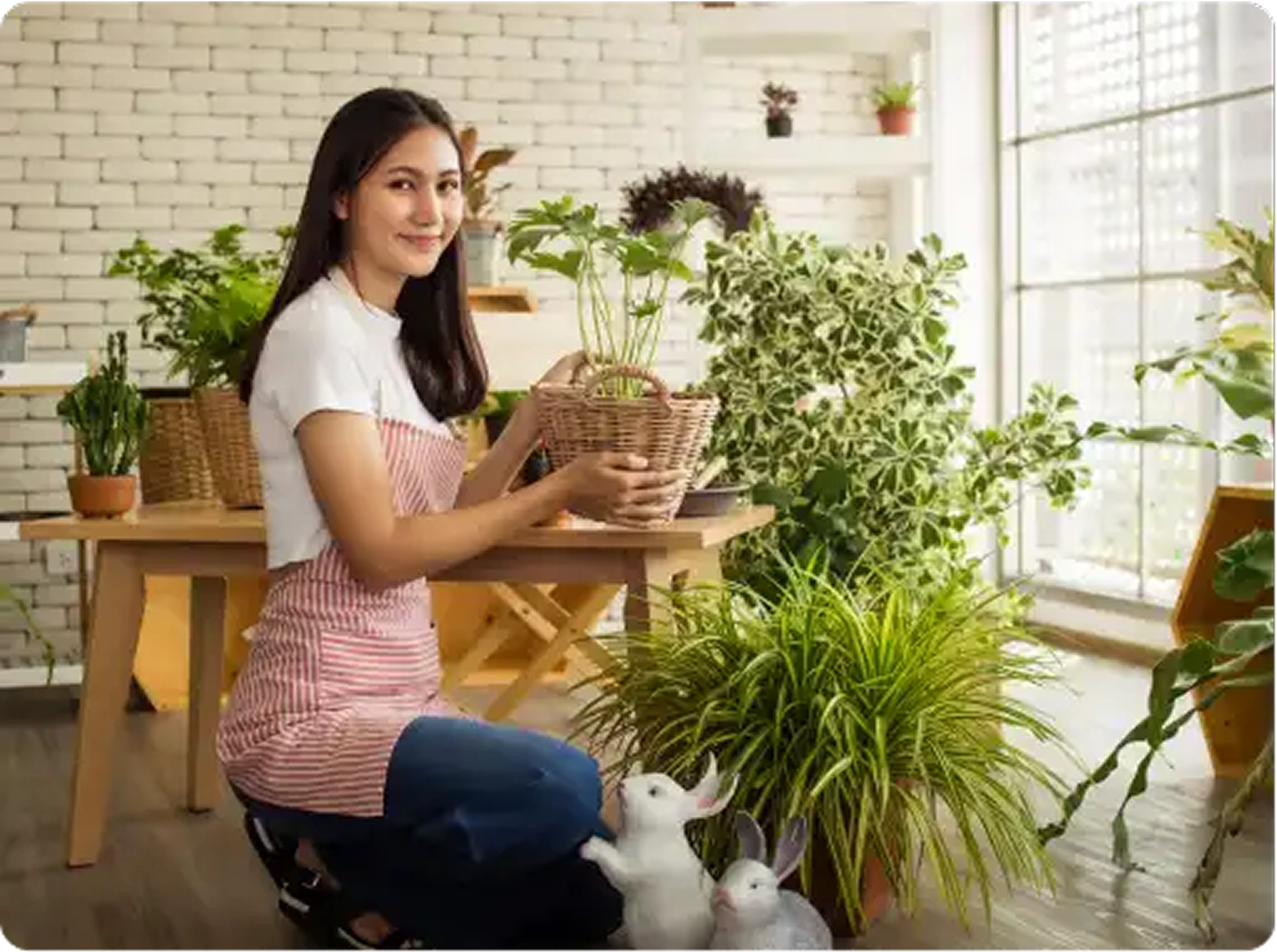 Employee working at Beacon